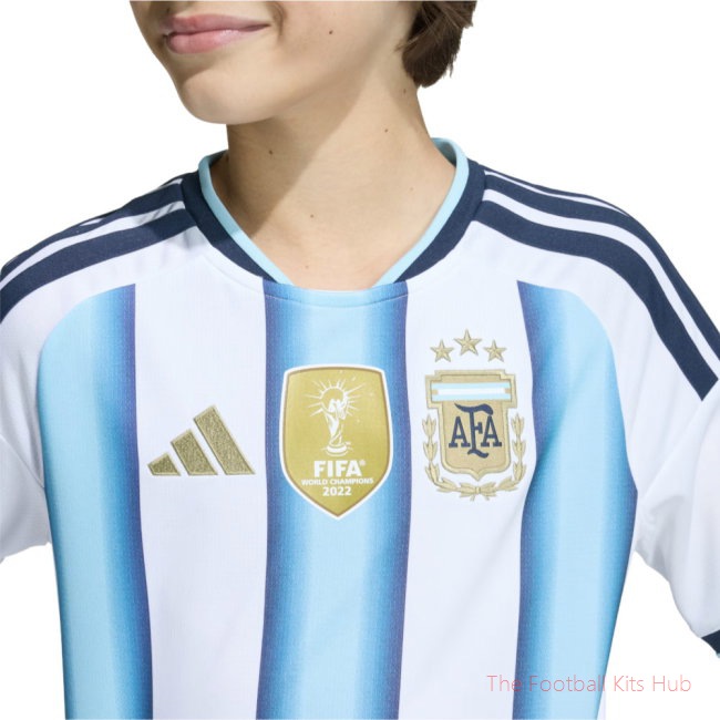 Vibrant Argentina Kids Home Shirt 2026/27 Sports Selection-Unisoccer Shop